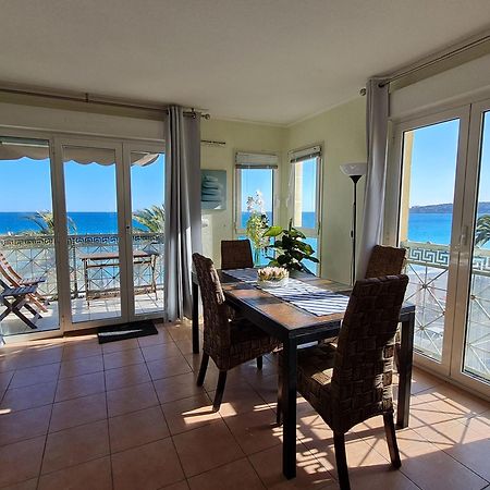 Villa Azzurra Menton Apt Luxe, Front Mer, 4Th Floor Of 5, Wifi, Tvsat, Climate Екстер'єр фото